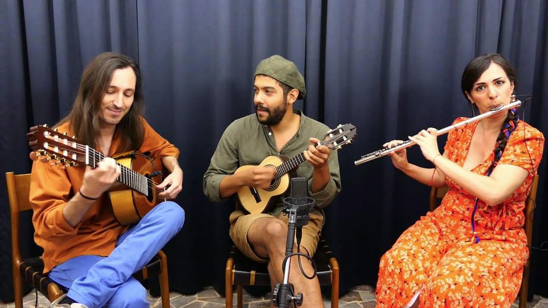 copertina di Trio Parceiros: Barbara Piperno, Marco Ruviaro, Pedro Barrios