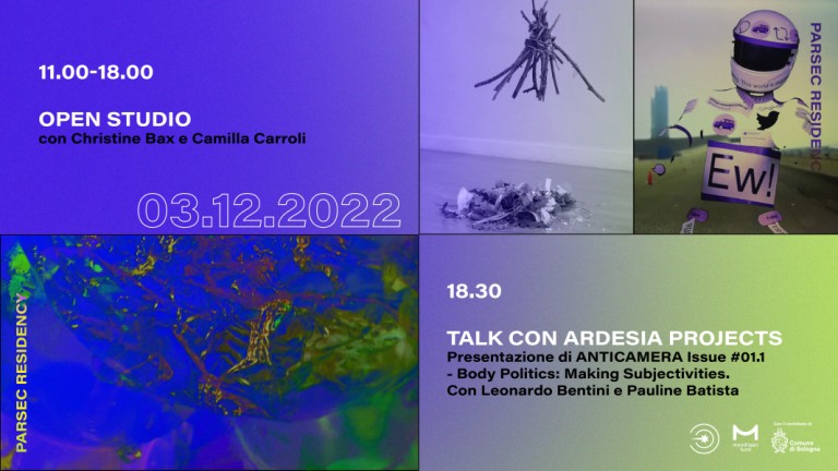 cover of Open Studio & Talk con Ardesia Projects