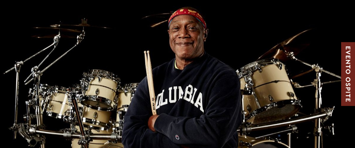 copertina di Billy Cobham Time Machine. Bologna Jazz Festival 2025
