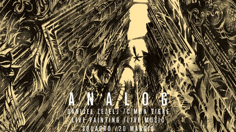copertina di Analog | personale di Danijel Zezelj