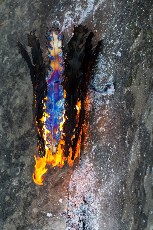 immagine di ABRA. TRASCENDENTALE - Scultura del fuoco