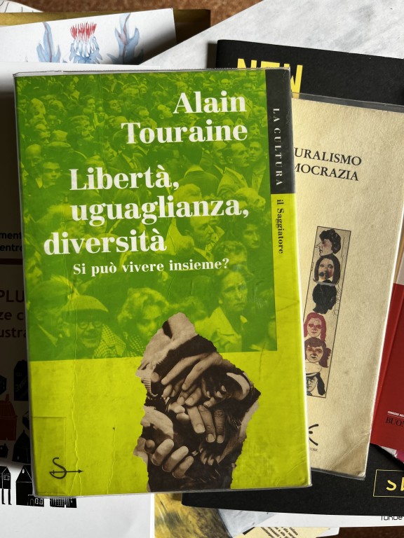 copertina di Alain Touraine, un ricordo