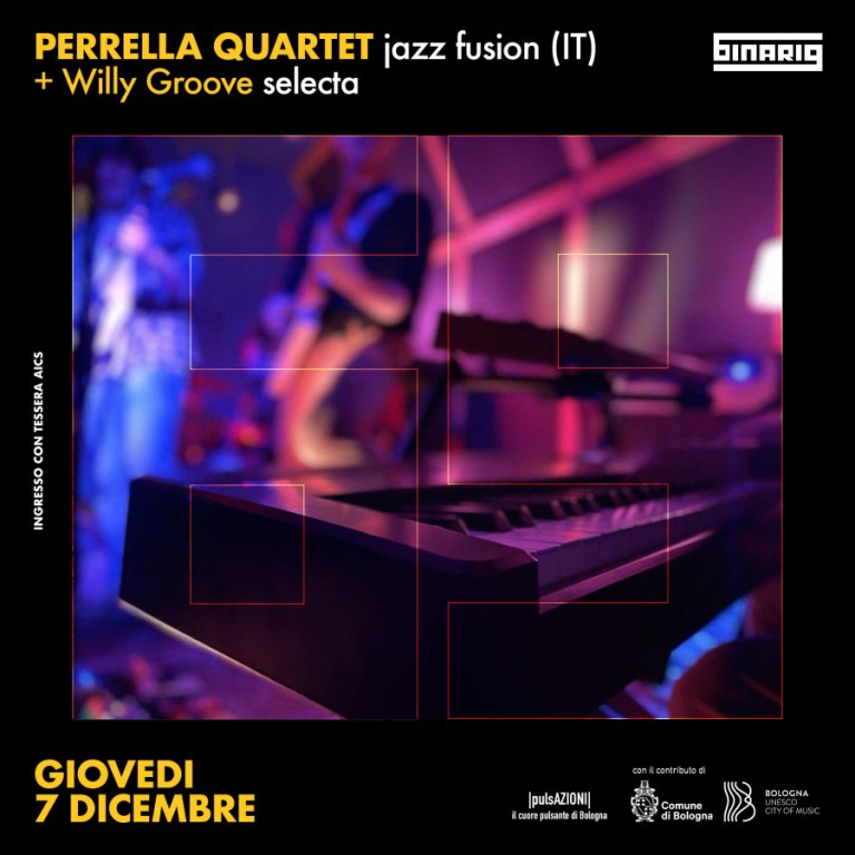 copertina di Perrella Quartet live + Willy Groove selecta