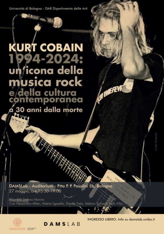 copertina di Kurt Cobain 1994-2024