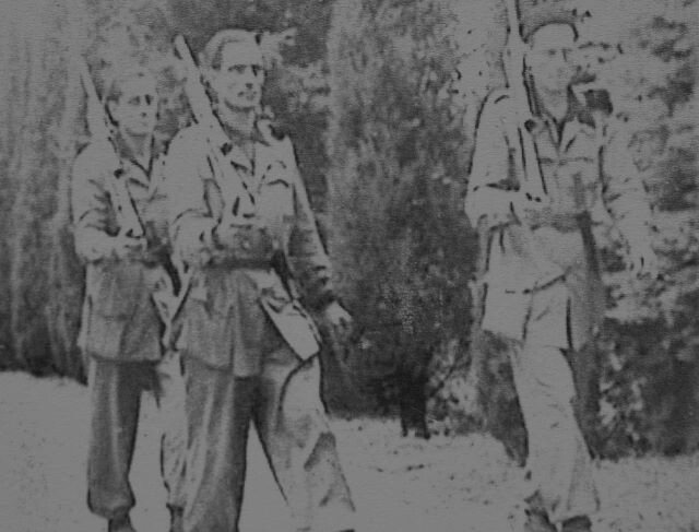 Militi di guardia alla Rocca delle Caminate (FC)