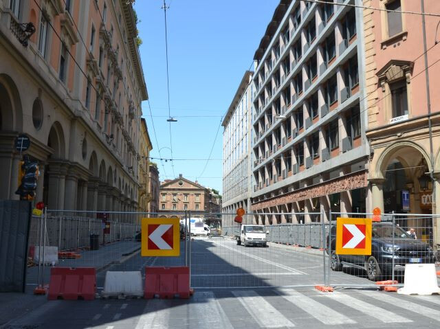 Cantiere del tram