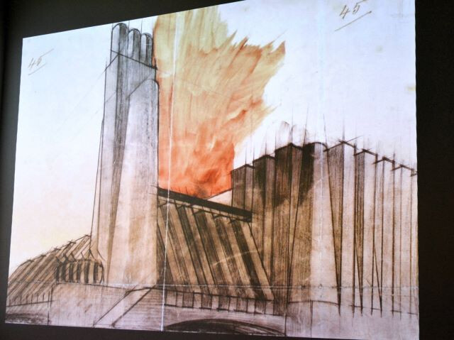 Disegno di A. Sant'Elia