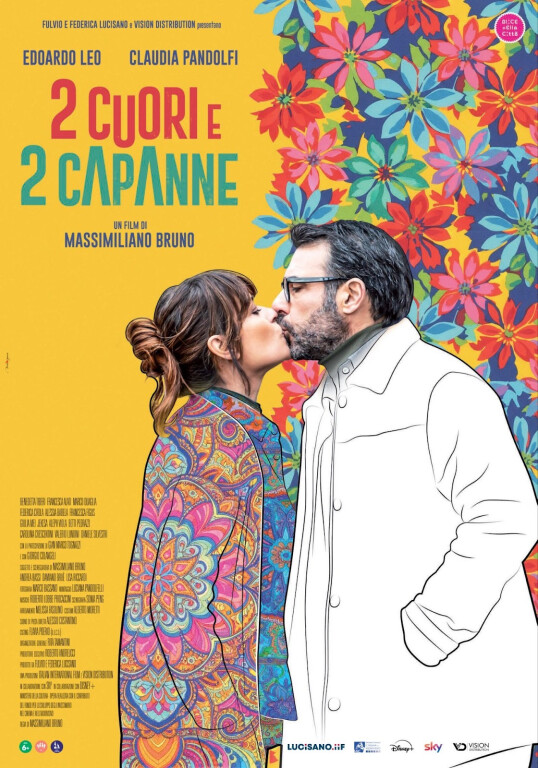 copertina di 2 CUORI E 2 CAPANNE