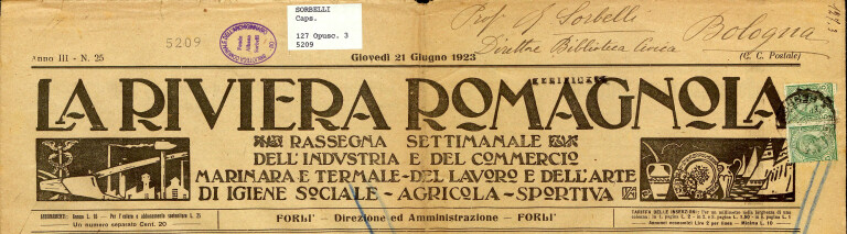 image of La Riviera romagnola (1923)