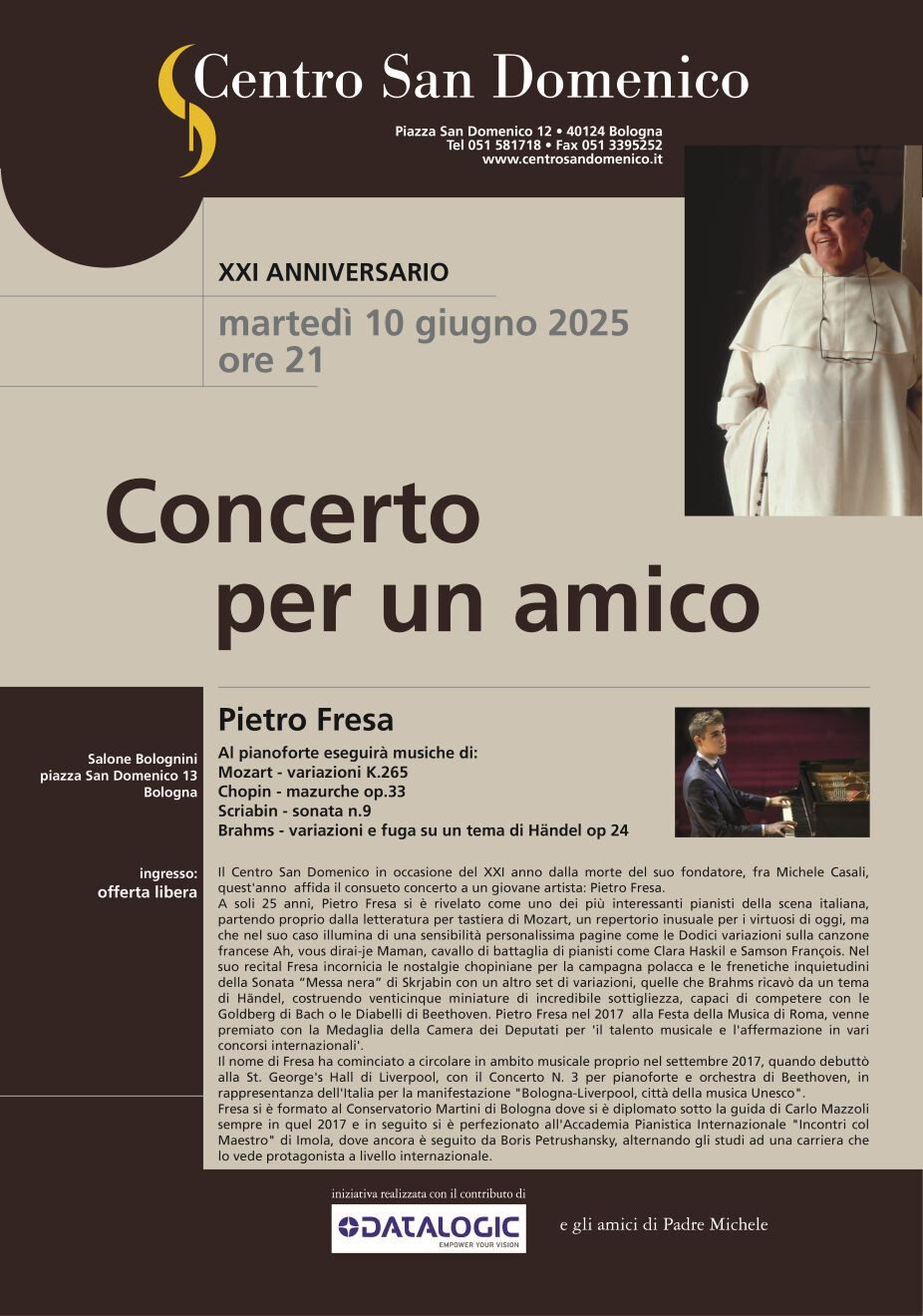 Concerto per un amico