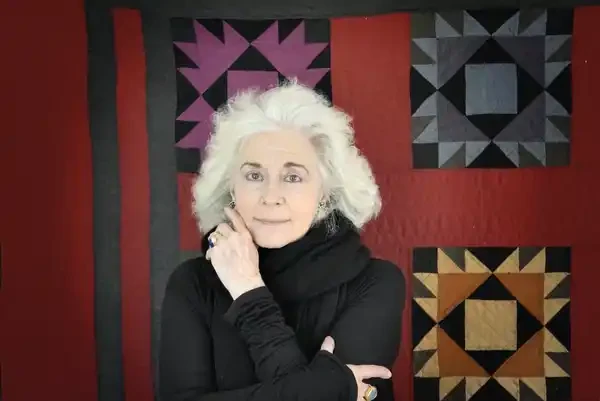 ritratto di Jorie Graham a colori