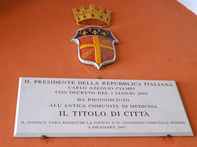 Lapide per il conferimento del titolo di Città