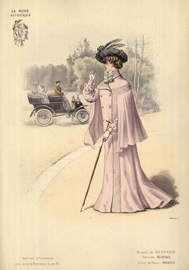 copertina di Parigi detta moda