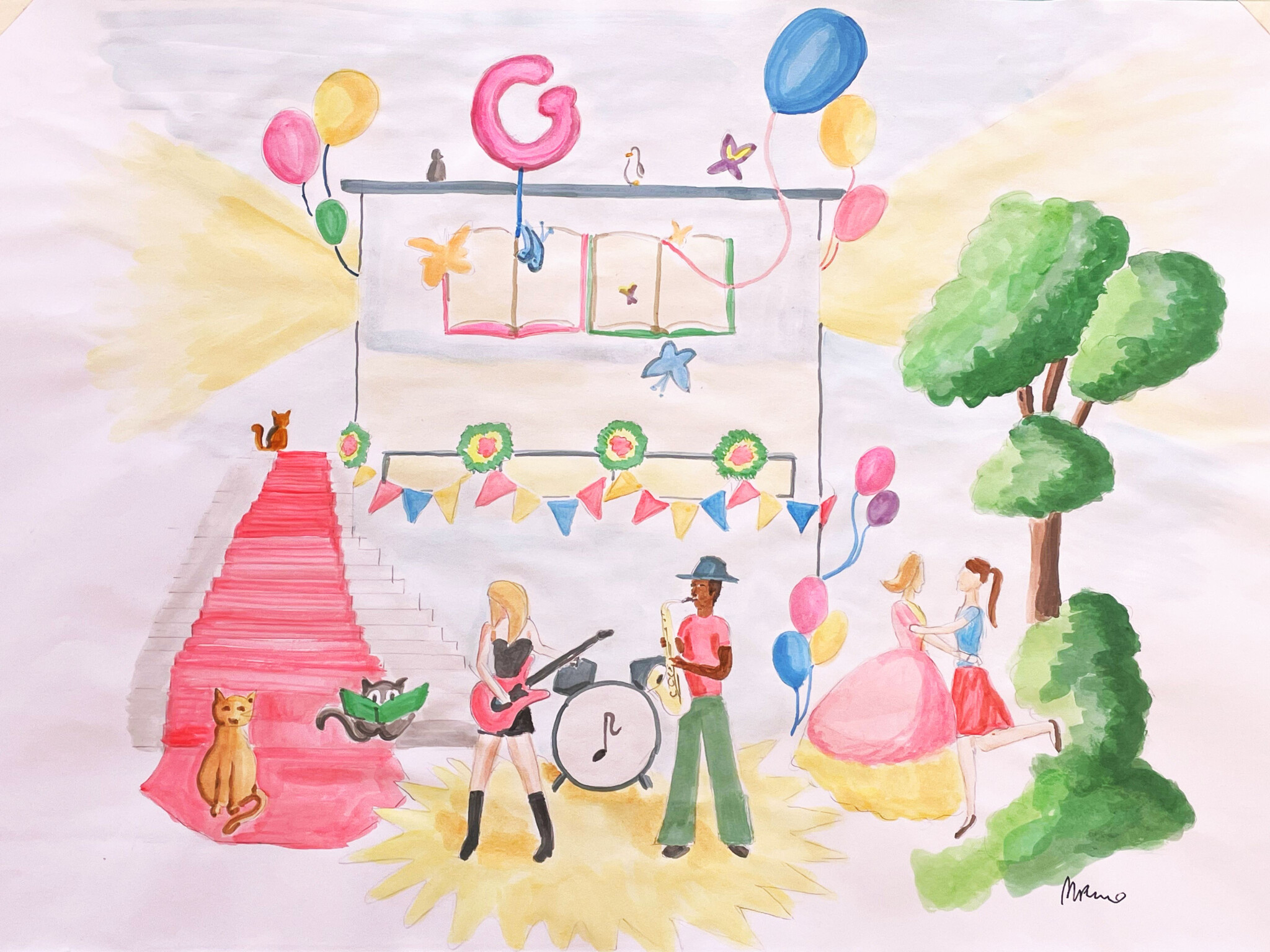 copertina di Festa della biblioteca