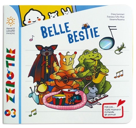 copertina di Belle bestie
C.Carminati, G.Pezzetta, Altan, Franco Cosimo Panini, 2013 + CD
.