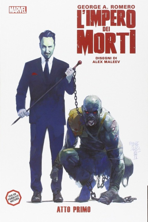 copertina di George Romero, George Romero: L' Impero dei Morti, Modena, Panini Comics, 2015