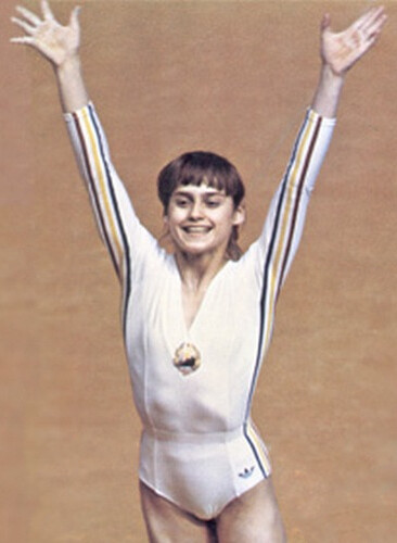 Nadia Comaneci alle Olimpiadi di Montreal 1976