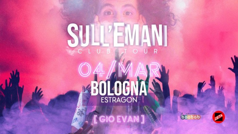 copertina di Gio Evan - Sull'emani Club Tour