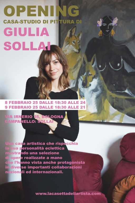 copertina di Giulia Sollai. La Casetta dell'Artista