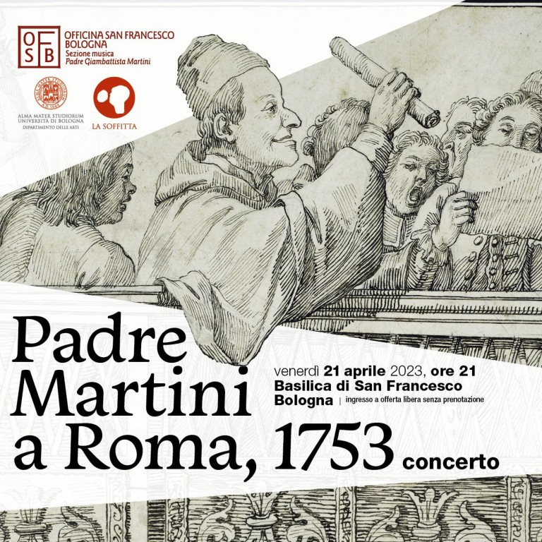copertina di Padre Martini a Roma, 1753