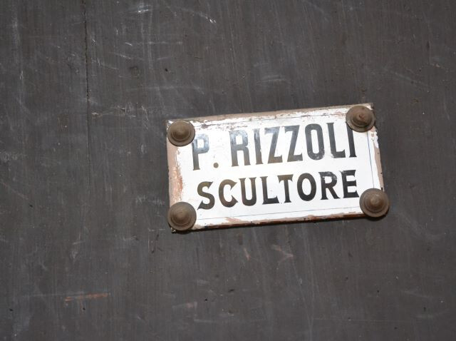 Studio dello scultore Pasquale Rizzoli