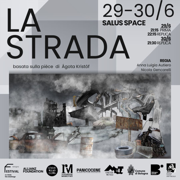 La strada poster