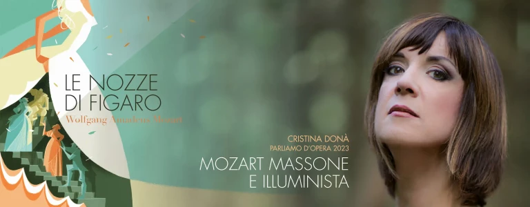 copertina di Mozart massone e illuminista. Le nozze di Figaro