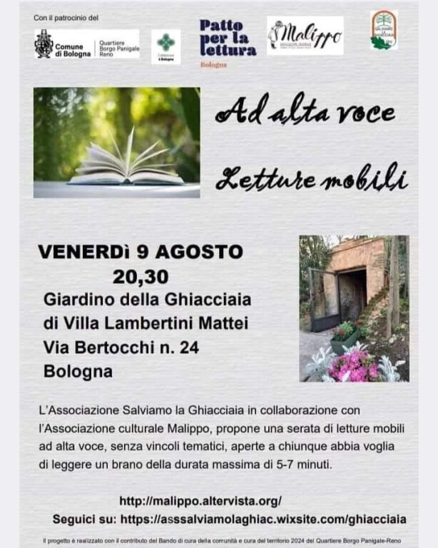 copertina di Ad alta voce. Letture mobili