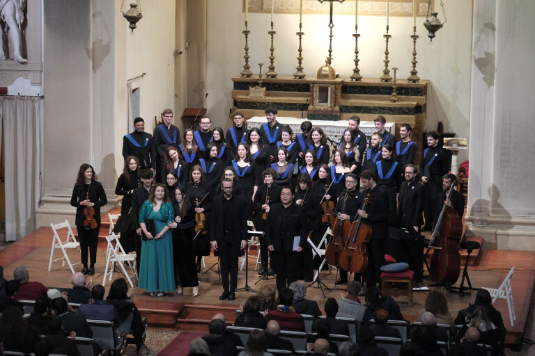 copertina di Coro da Camera ed Ensemble d'Archi del Collegium Musicum Almae Matris