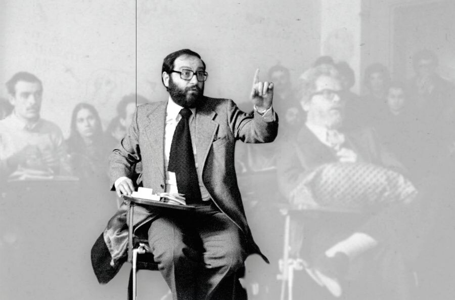 grafica Convegno Eco 2026 "Ereditare Eco. Umberto Eco, l'Università di Bologna e tutti i saperi del mondo"