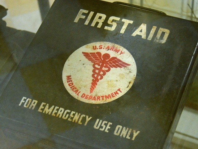 Kit di pronto soccorso dell'US Army Medical Departement 