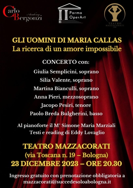 cover of Gli uomini di Maria Callas