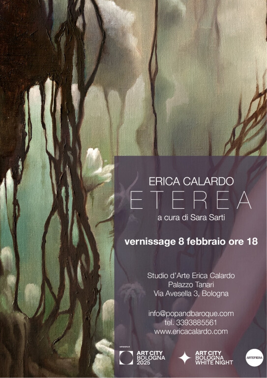 copertina di Erica Calardo. ETEREA