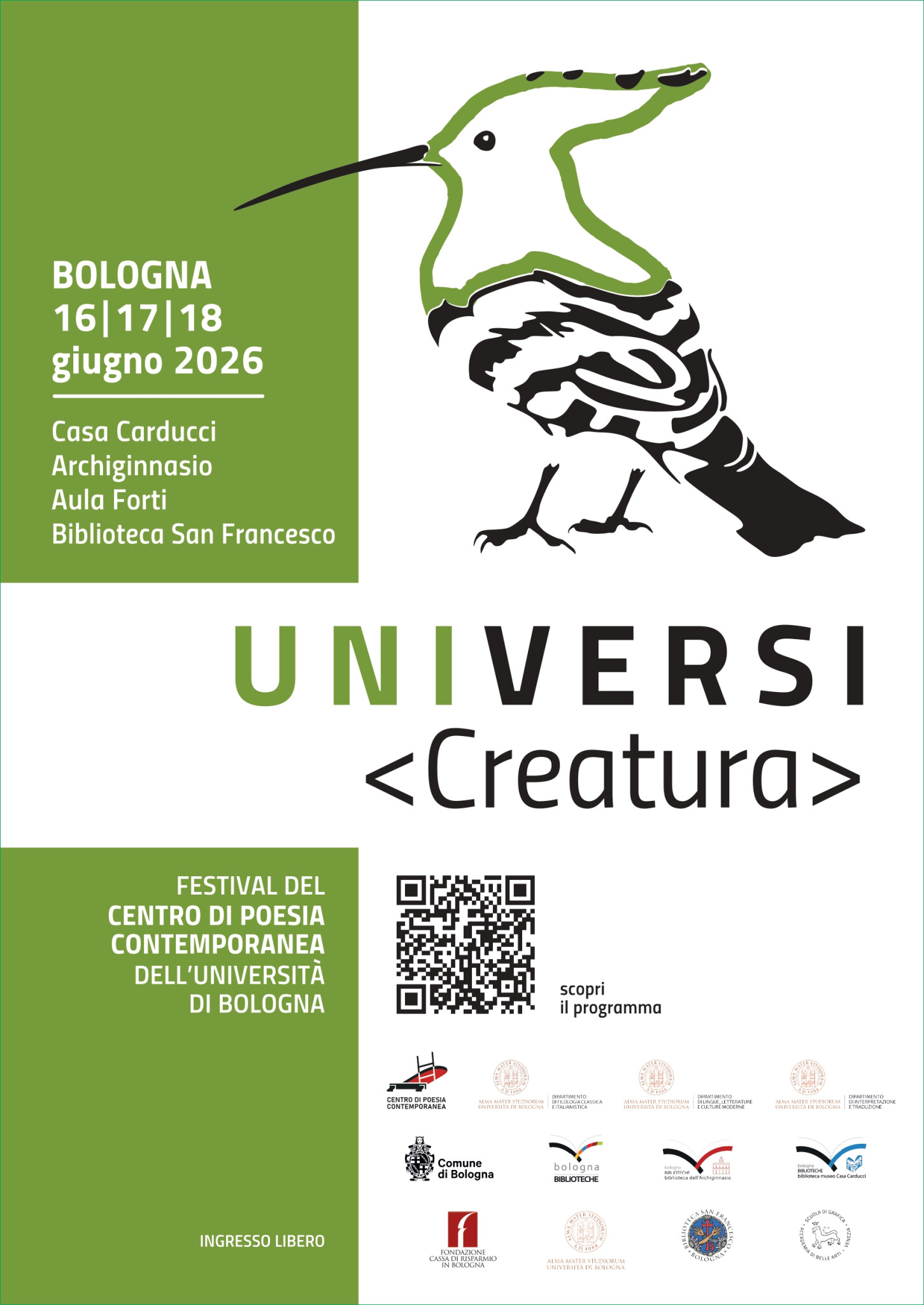 couverture de UNIVERSI 2026 - Creatura 