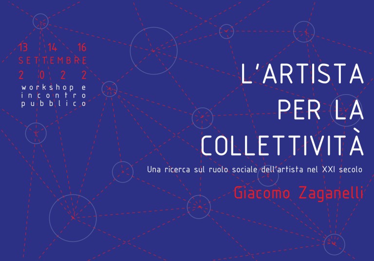 cover of L’artista per la collettività. Workshop
