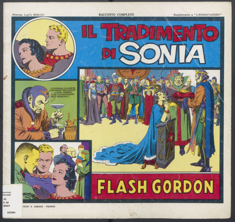 cover of Flash Gordon. Il tradimento di Sonia