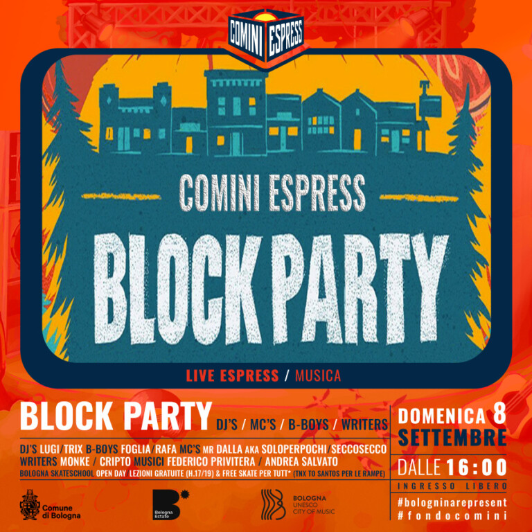 copertina di Block Party