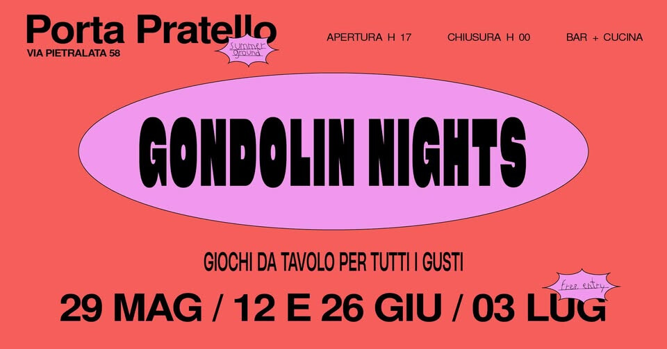 Gondolin Nights