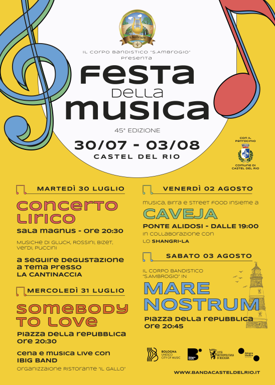 immagine di Festa della Musica: 45a edizione