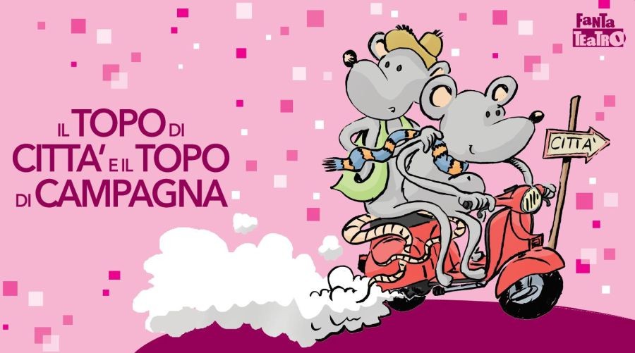 copertina di Il topo di città e il topo di campagna