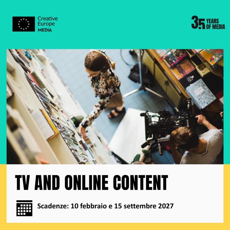 immagine di Europa Creativa MEDIA | bando TV and Online Content