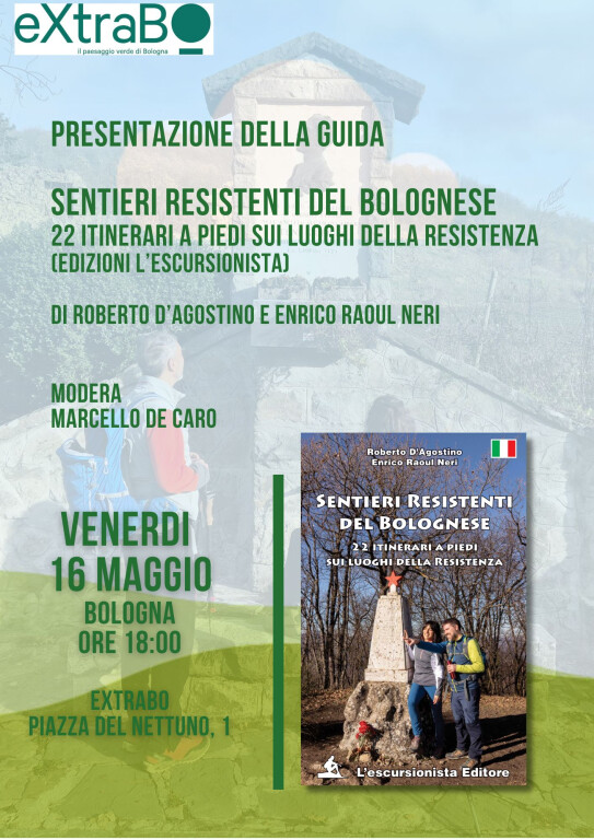 copertina di Sentieri resistenti del bolognese