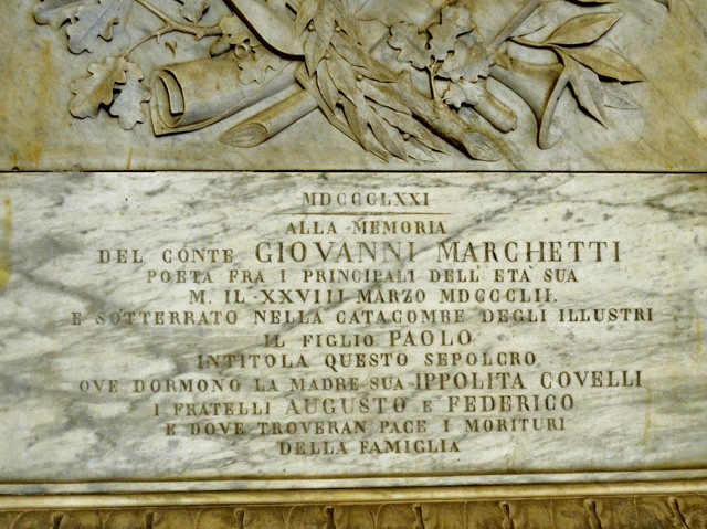 Tomba di Giovanni Marchetti 