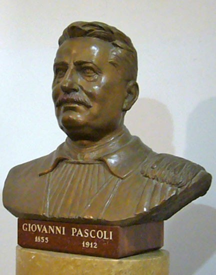 Busto di Giovanni Pascoli 
