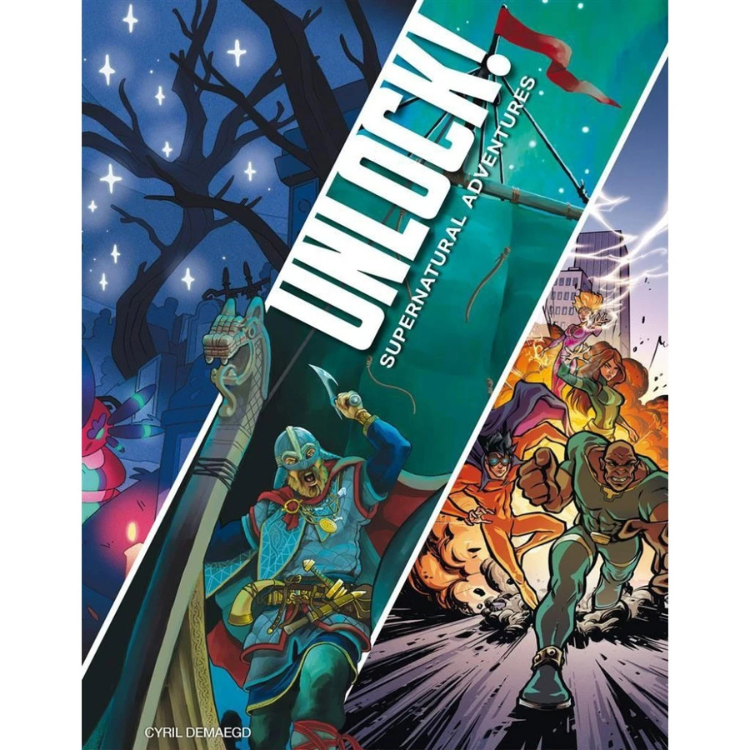 SBL Giochi da tavolo Unlock! Supernatural adventures