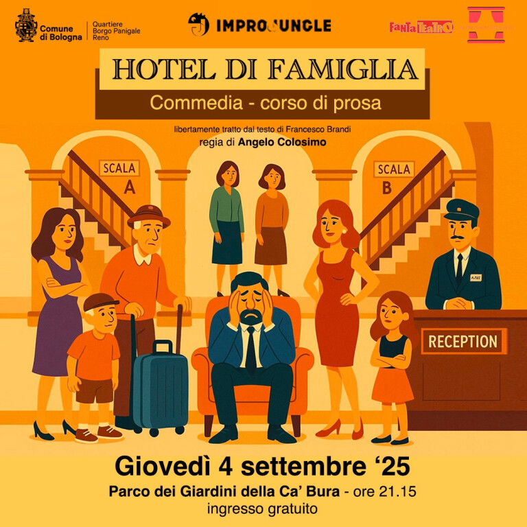 cover of Impro Jungle  “Hotel di Famiglia”