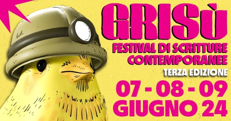 copertina di GRISÙ. FESTIVAL DI SCRITTURE CONTEMPORANEE 2024