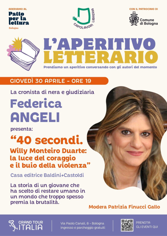 cover of 40 secondi. Willy Monteiro Duarte: la luce del coraggio e il buio della violenza