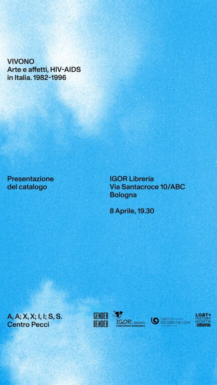 image of VIVONO. Arte e affetti, HIV-AIDS in Italia. 1982–1996