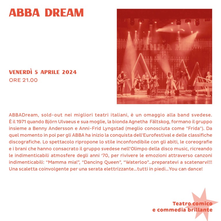 cover of ABBA DREAM